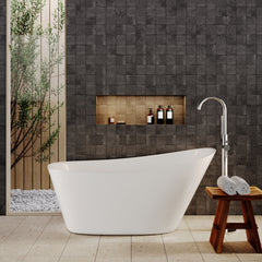 [BBFS170] Contemporary Slipper Freestanding Bath from Balterley - Elegant Bath in Multiple Sizes - Lifestyle 1