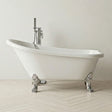 [BBFS184] Traditional Roll Top Slipper Freestanding Bath with Feet - Choice of Size - Silo