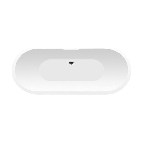 [BBFSB203-A] Modern Oval Freestanding Double Ended Soaking Bath - Choice of Size - Cutout