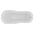 [BBFSB303] Freestanding Slipper Bath - 1555mm - Cutout