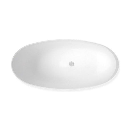 [BBFSB309BLK-A] Modern Freestanding Slipper Bath, Double Ended, 1750 x 730mm - Black Finish - Cutout
