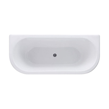 [BBFSB312] Modern Double Ended Bath, 1795 x 595 x 840mm, White - Cutout