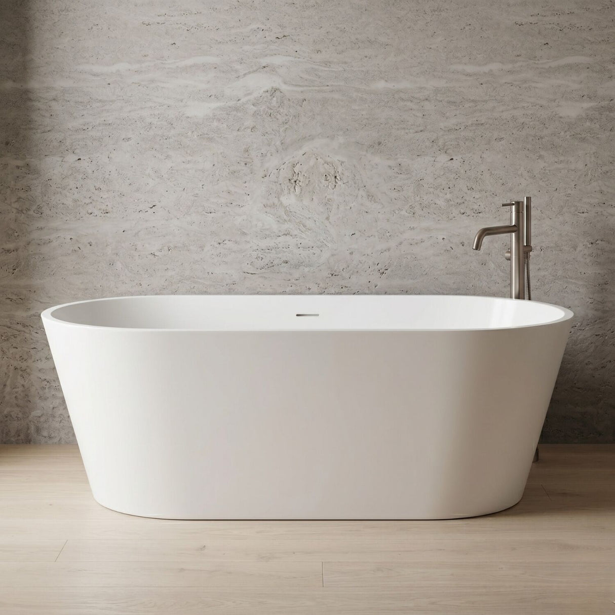 [BBFSB401-A] Freestanding Acrylic Double Ended Bath - Choice of Size - Silo