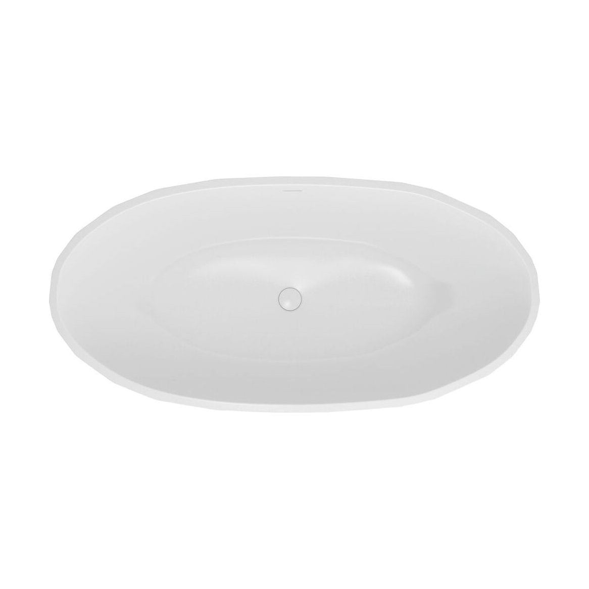[BBFSB601MW-A] Cincelado Crystal 1700 Matt White FSB - Cutout