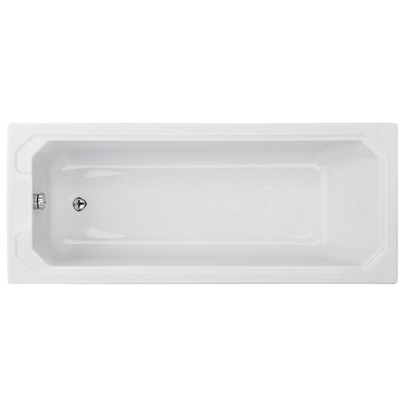 [BBHA109] Harrington Traditional Straight Single Ended Bath Tub, Choice of Size - Cutout