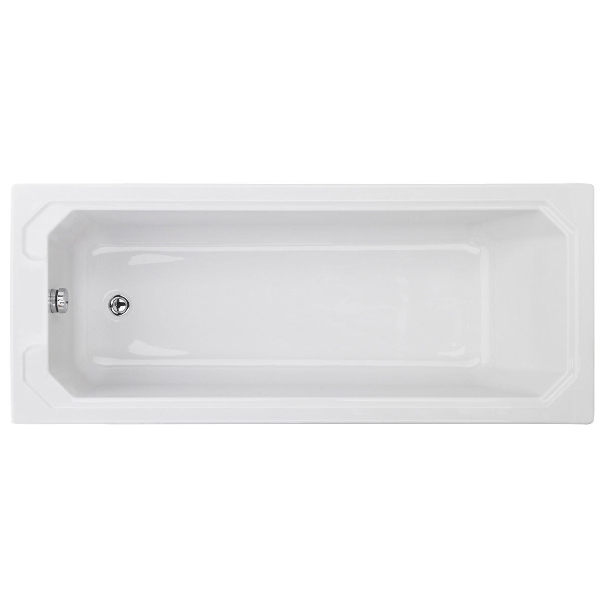 [BBHA110] Harrington Traditional Straight Single Ended Bath Tub, Choice of Size - Cutout
