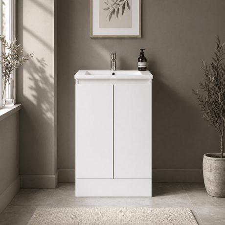[BBHFT500] Contemporary Vanity Basin Unit, Choice of Size and Colour - Silo