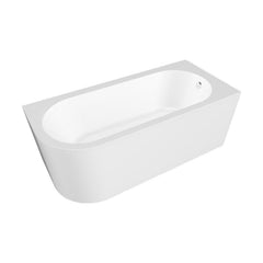 [BBKI004R] Curved Bath With Legs And Panel, 1600mm, Choice of Orientation - Cutout