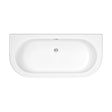 [BBLI020] Lily Back To Wall Bath & Legs - Cutout