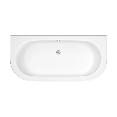 [BBLI020] Lily Back To Wall Bath & Legs - Cutout