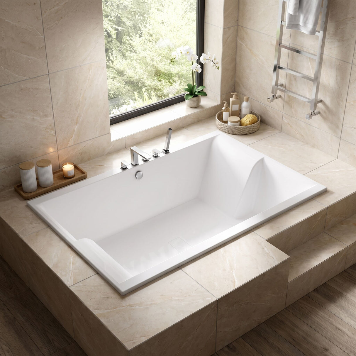 [BBLI1812] Balterley 1800mm Double Ended Bath With Legs - Lifestyle 1
