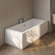[BBPA111] Gloss White MDF Bath End Panel - Choice of Size - Silo