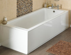 [BBPA113] Gloss White MDF Bath End Panel - Choice of Size - Lifestyle 1