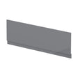 [BBPA1307] 1800mm Bath MDF Front Panel & Plinth - Gloss Cloud Grey - Cutout