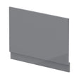[BBPA1313] 800mm Bath MDF End Panel & Plinth - Gloss Cloud Grey - Cutout