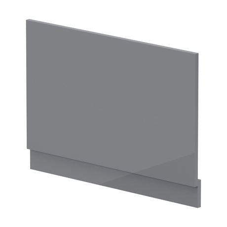 [BBPA1313] 800mm Bath MDF End Panel & Plinth - Gloss Cloud Grey - Cutout