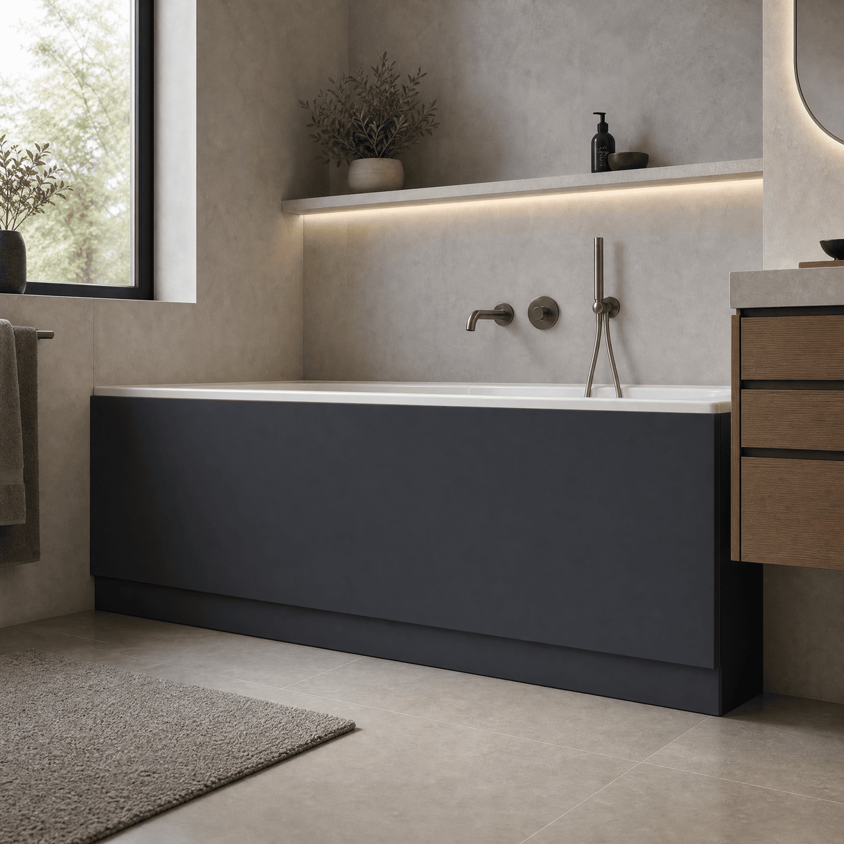 [BBPA1405] Straight Bath Front Panel Available - Choice of Size and Colour - Lifestyle 3