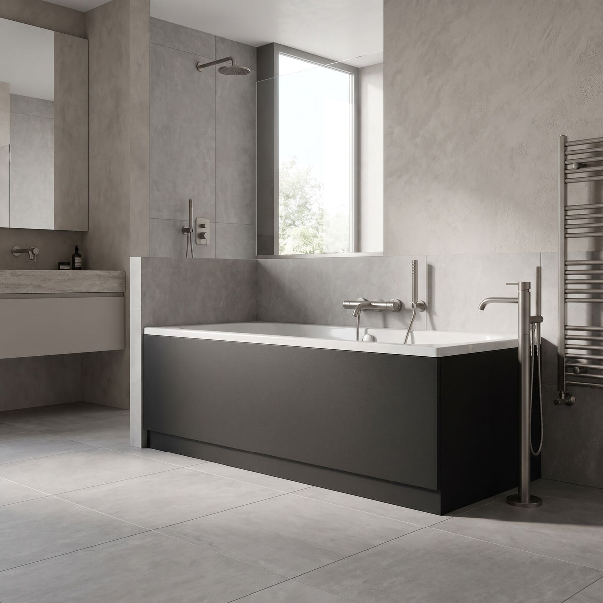 [BBPA1407] Straight Bath Front Panel Available - Choice of Size and Colour - Lifestyle 3