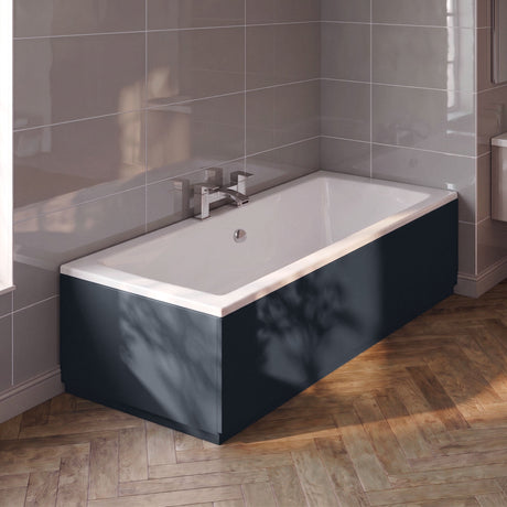 [BBPA1412] Straight Bath End Panel with Plinth - Choice of Size and Colour - Silo