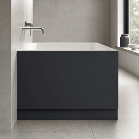 [BBPA1413] Straight Bath End Panel with Plinth - Choice of Size and Colour - Silo
