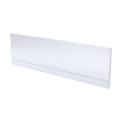 [BBPA141] 1800mm White Acrylic Front Bath Panel for Straight Bath Installations - Cutout