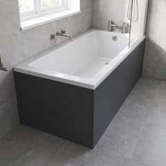 [BBPA1431] Contemporary 700mm Square Bath End Panel - Choice of Colour - Lifestyle 2