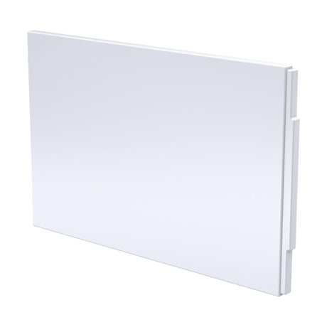 [BBPA144] 800mm White Acrylic End Bath Panel for Modern Straight Baths - Cutout