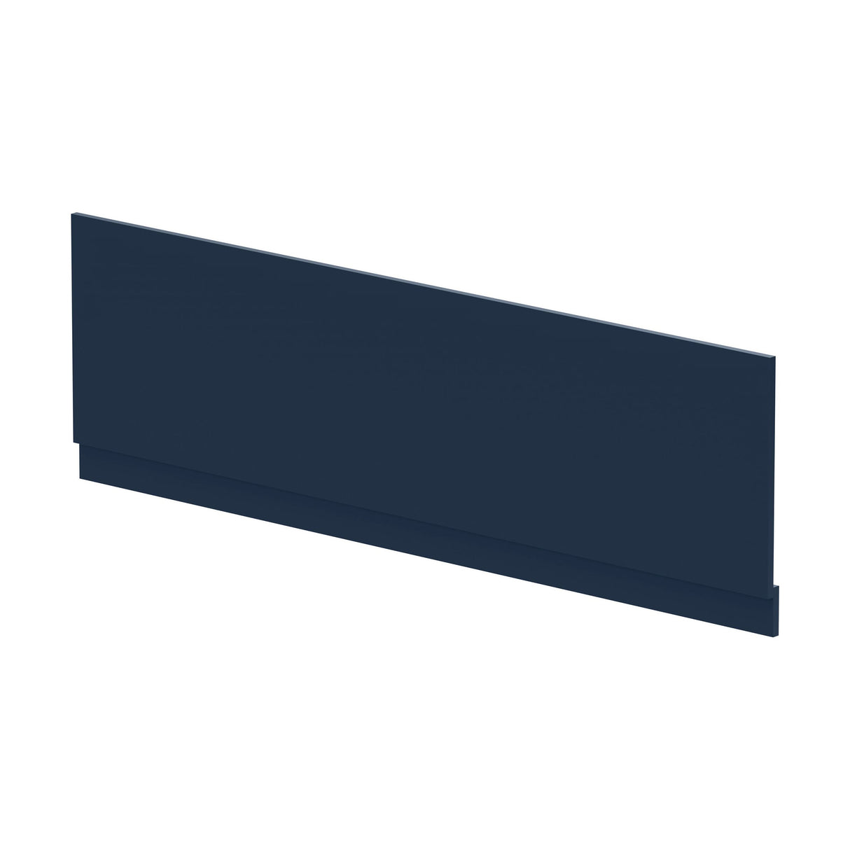 [BBPA1707] 1800mm Straight Bath MFC Front Panel & Plinth - -Matt Electric Blue - Cutout