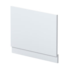 [BBPA170] 700mm Straight Reversible Bath End Panel & Plinth - Satin White - Cutout