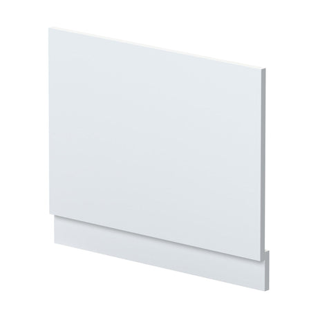 [BBPA170] 700mm Straight Reversible Bath End Panel & Plinth - Satin White - Cutout