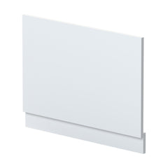 [BBPA171] 750mm Straight Reversible Bath End Panel & Plinth - Satin White - Cutout