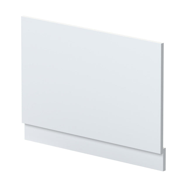 [BBPA172] 800mm Straight Reversible Bath End Panel & Plinth - Satin White - Cutout