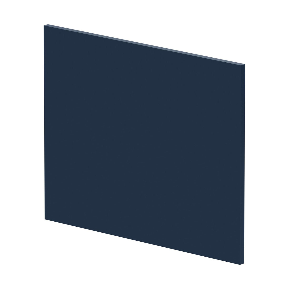 [BBPA1731] 700mm Square MFC Reversible Shower Bath End Panel - Matt Electric Blue - Cutout