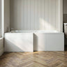 [BBPA173] Chartley 1700mm Square Bath Front Panel - Choice of Colour - Silo
