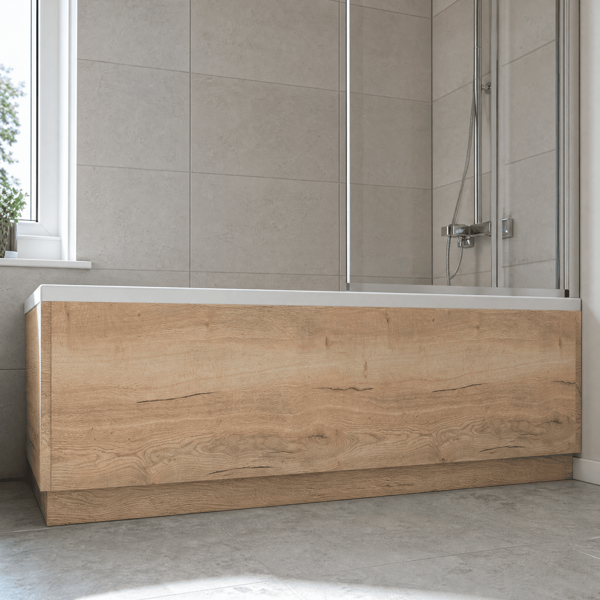 [BBPA1805] Straight Bath Front Panel Available - Choice of Size and Colour - Lifestyle 1