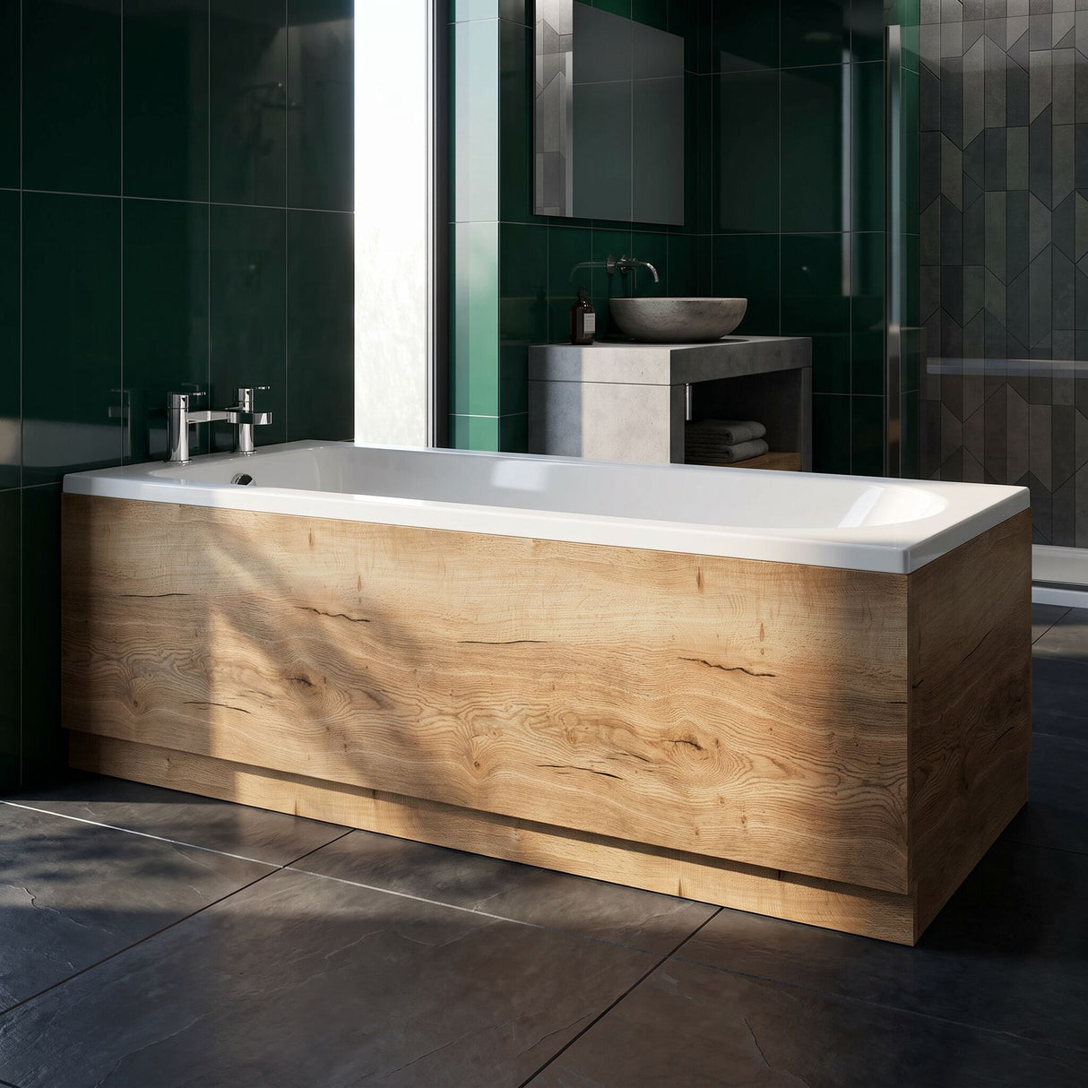 [BBPA1807] Straight Bath Front Panel Available - Choice of Size and Colour - Lifestyle 1
