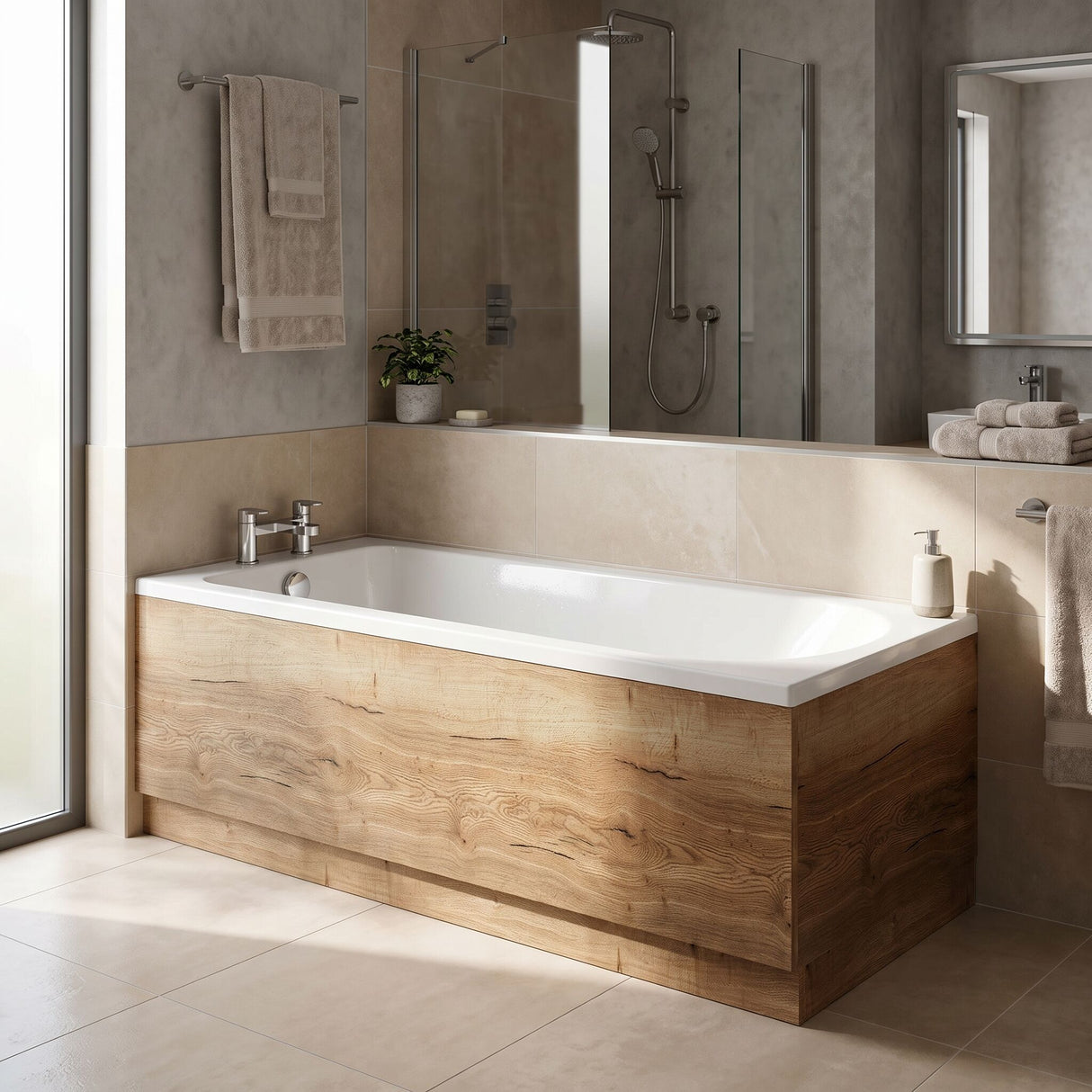 [BBPA1807] Straight Bath Front Panel Available - Choice of Size and Colour - Lifestyle 3