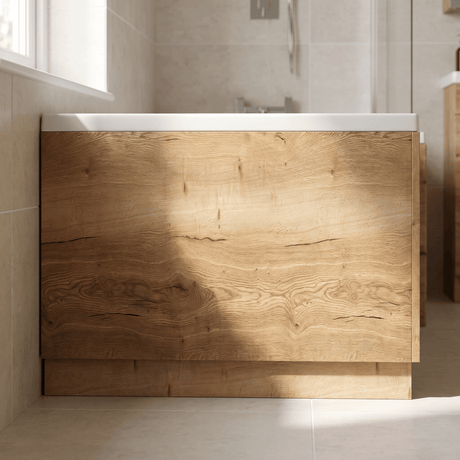 [BBPA1813] Straight Bath End Panel with Plinth - Choice of Size and Colour - Silo