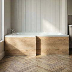 [BBPA1835] Chartley 1700mm Square Bath Front Panel - Choice of Colour - Silo