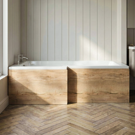 [BBPA1835] Chartley 1700mm Square Bath Front Panel - Choice of Colour - Silo