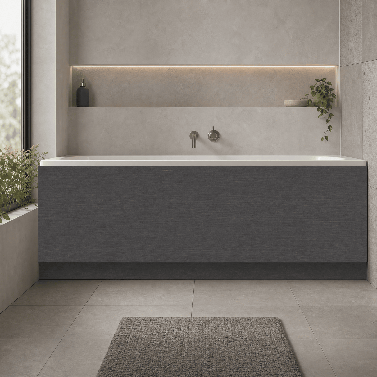 [BBPA2207] Straight Bath Front Panel Available - Choice of Size and Colour - Lifestyle 1