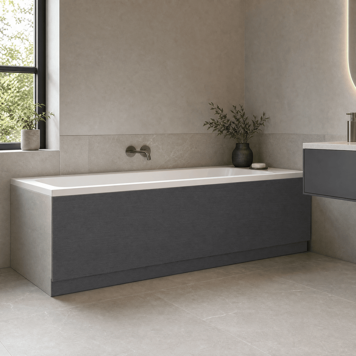 [BBPA2207] Straight Bath Front Panel Available - Choice of Size and Colour - Lifestyle 3