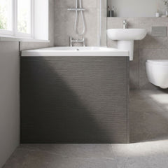 [BBPA2231] Contemporary 700mm Square Bath End Panel - Choice of Colour - Lifestyle 1