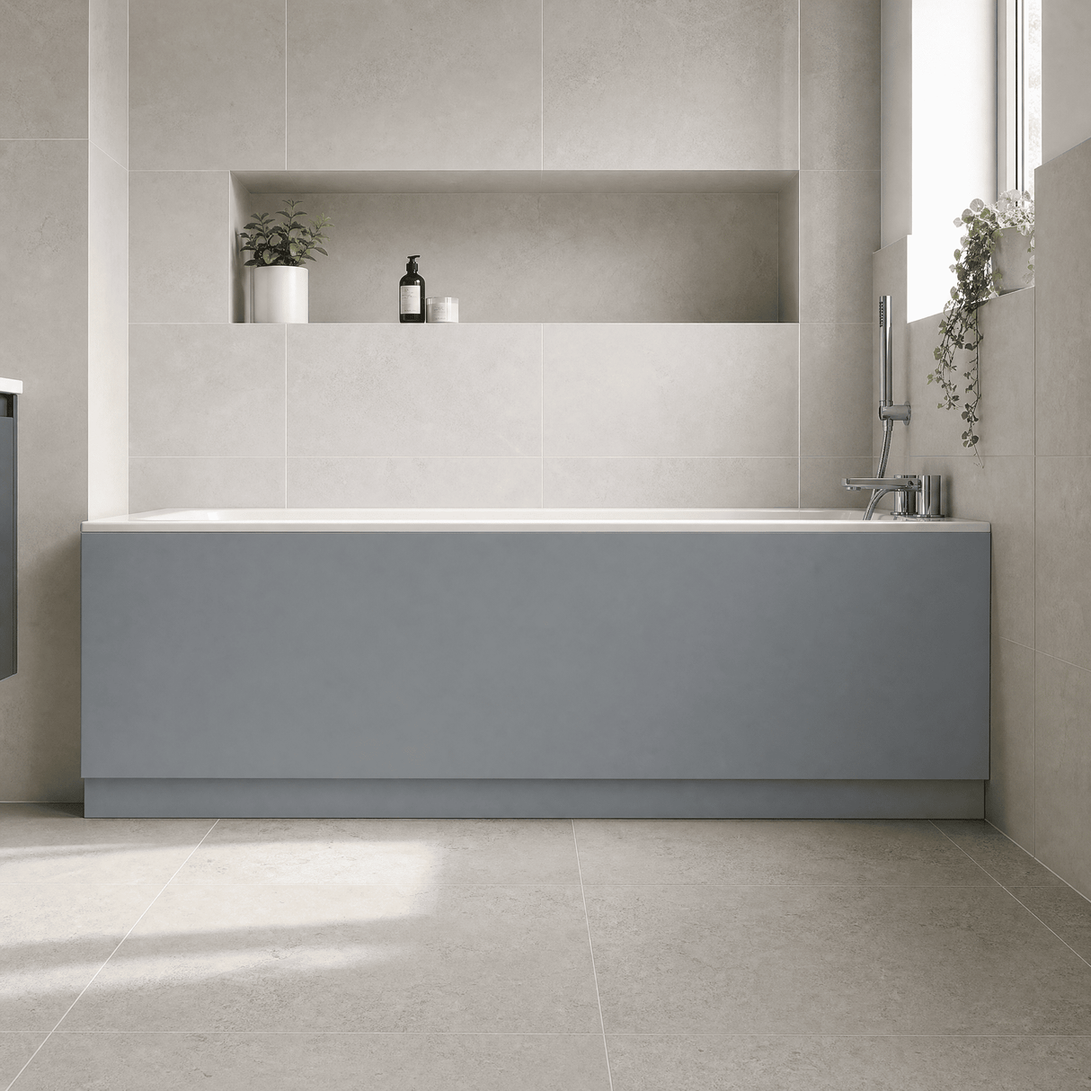 [BBPA2305] Straight Bath Front Panel Available - Choice of Size and Colour - Lifestyle 1