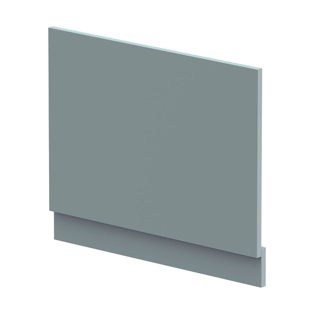 [BBPA2311] 700mm Edge/Power Straight End Bath Panel & Plinth - Matt Coastal Grey - Cutout
