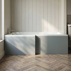 [BBPA2335] Chartley 1700mm Square Bath Front Panel - Choice of Colour - Silo