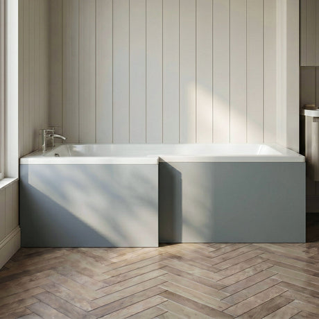 [BBPA2335] Chartley 1700mm Square Bath Front Panel - Choice of Colour - Silo