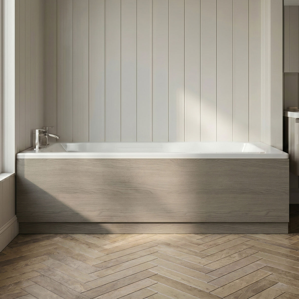 [BBPA2507] Straight Bath Front Panel Available - Choice of Size and Colour - Silo
