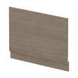 [BBPA2513] 800mm Bath MFC End Panel & Plinth - Woodgrain Solace Oak - Cutout