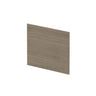 [BBPA2531] Contemporary 700mm Square Bath End Panel - Choice of Colour - Cutout